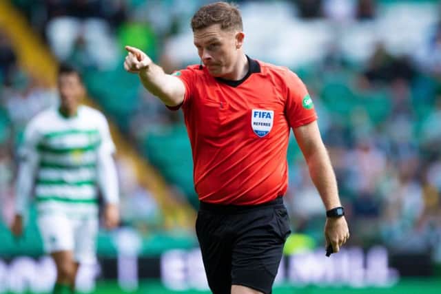 John Beaton came under fire from Tom Boyd on Saturday. Picture: SNS