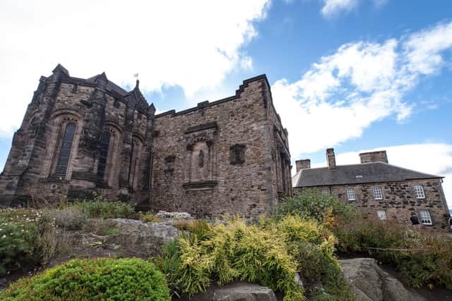 Queen Margaret married the Scottish king Malcolm III around 1070. After she died her son built the chapel in her memory. When Robert the Bruce laid siege in 1314, he had every building destroyed except this one.