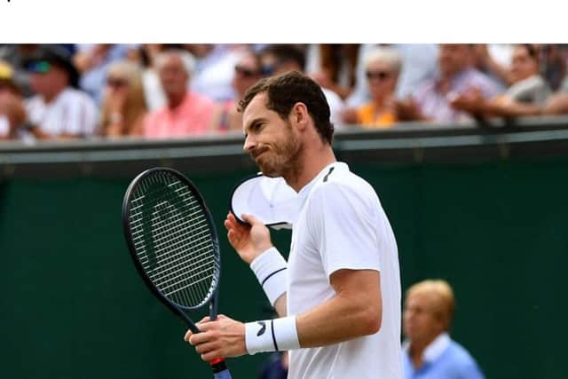 Andy Murray is stepping up his return to singles action