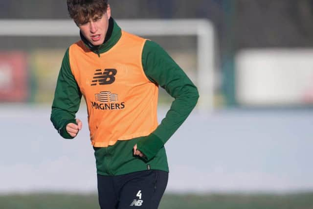 Celtic defender Jack Hendry.