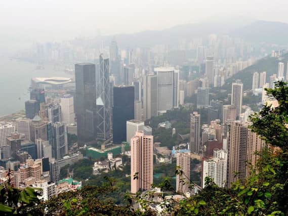 A general view of Hong Kong. Picture: PA