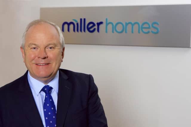 Chief executive Chris Endsorhailed Miller Homes' disciplined approach to land buying. Picture: contributed