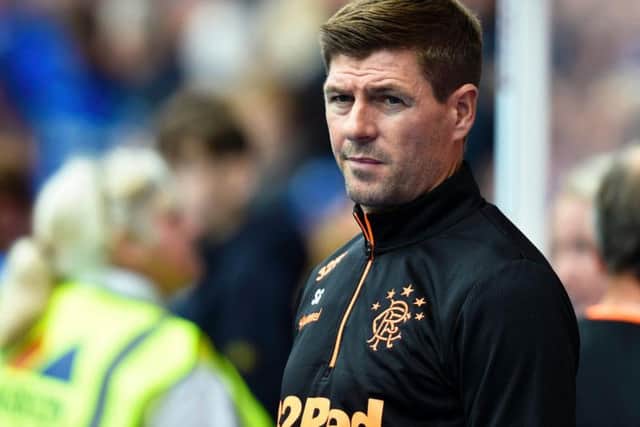 Steven Gerrard will still be juggling his squad right up until the closure of the transfer window. Picture: SNS