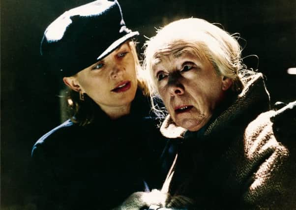 Freda Dowie with Amanda Redman in Nineties TV series Beck