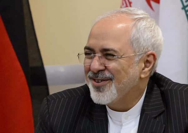 Iranian Foreign Minister Mohammad Javad Zarif, pictured in Lausanne, Switzerland, in 2015. Picture: Fabrice Coffrini/AFP/Getty Images