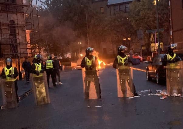 There were 'appalling scenes' in Glasgow last week but allowing marches is part of life in a democracy, says Kenny MacAskill (Picture: John Aitken)
