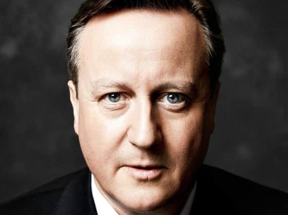 The front cover image from David Cameron's For The Record autobiography