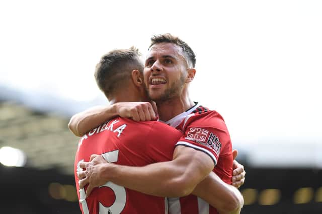George Baldock is understood to have turned down an approach from Celtic before agreeing a new deal with Sheffield United (Various)