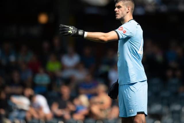 Southampton goalkeeper Fraser Forster