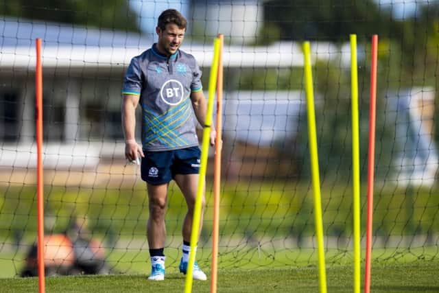 Pete Horne will win his 42nd cap in Scotland's second World Cup warm-up match against France. Picture Craig Williamson/SNS/SRU