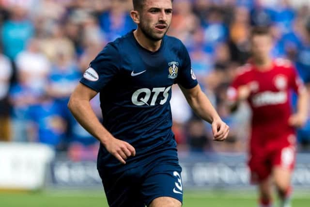 Kilmarnock left-back Greg Taylor.