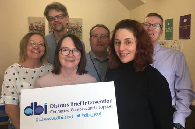 The Scottish Government-funded Distress Brief Intervention (DBI) programme, Aberdeen
