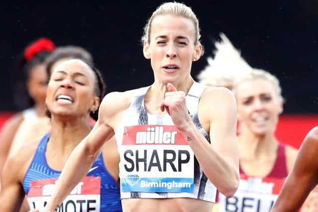 Scots 800m runner Lynsey Sharp has been in impressive form of late. Picture: Martin Rickett/PA Wire.