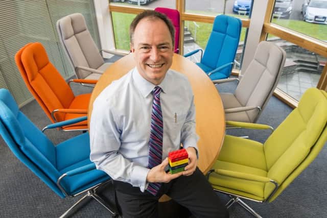 Being more self-aware helped Andy Lothian grow his business. Picture: Alan Richardson
