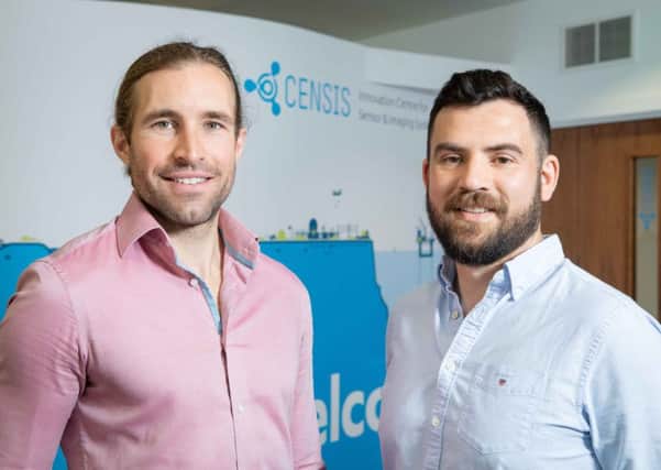 Kevin Quillien (left) and Allan Cannon founded R3-IoT last year. Picture: Contributed