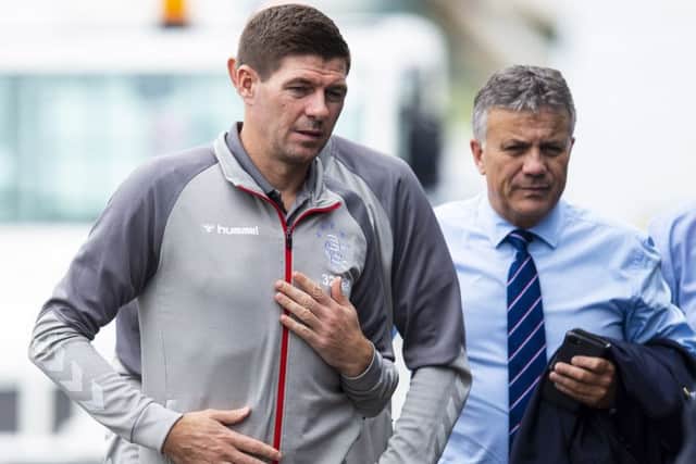 Rangers manager Steven Gerrard. Picture: SNS
