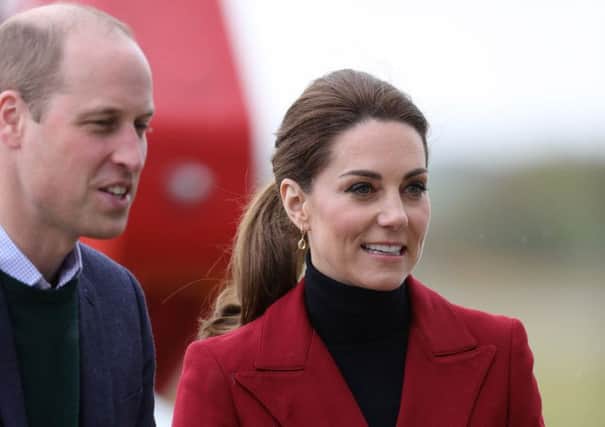 The Duke and Duchess of Cambridge were praised for taking an economy flight. Picture: PA