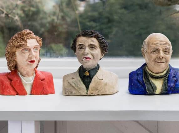 Nicole Farhi's busts. Picture: Contributed