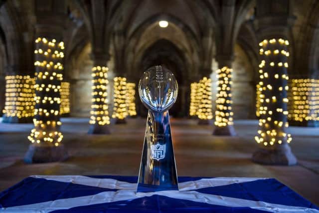 The Vince Lombardi trophy.