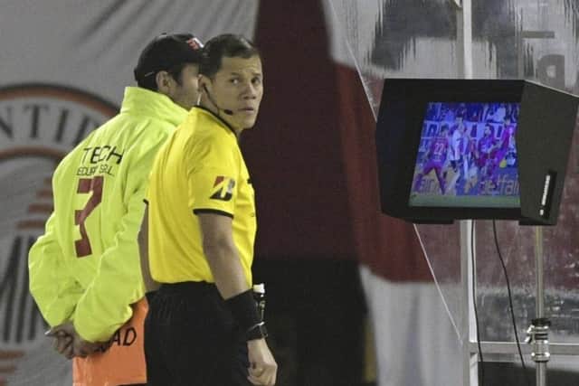 VAR is used in some explosive situations but the Old Firm may prove a step too far. Picture: Juan Mabromata/AFP/Getty