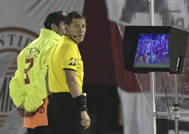 VAR is used in some explosive situations but the Old Firm may prove a step too far. Picture: Juan Mabromata/AFP/Getty