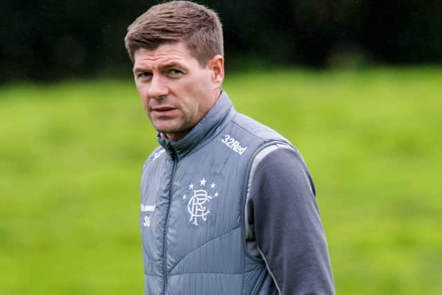 Rangers manager Steven Gerrard is predicting outgoings at Ibrox before the tranfer window shuts. Picture: Ross Parker/SNS