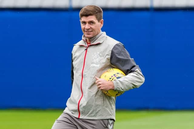 Rangers manager Steven Gerrard has European progress for his charges as his first priority. Picture: Ross Parker/SNS
