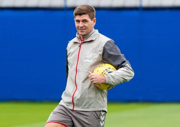 Rangers manager Steven Gerrard has European progress for his charges as his first priority. Picture: Ross Parker/SNS