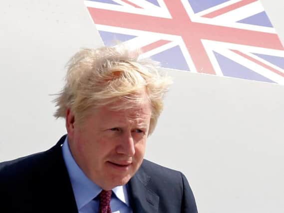 Boris Johnson is attending the G7 summit in France.
