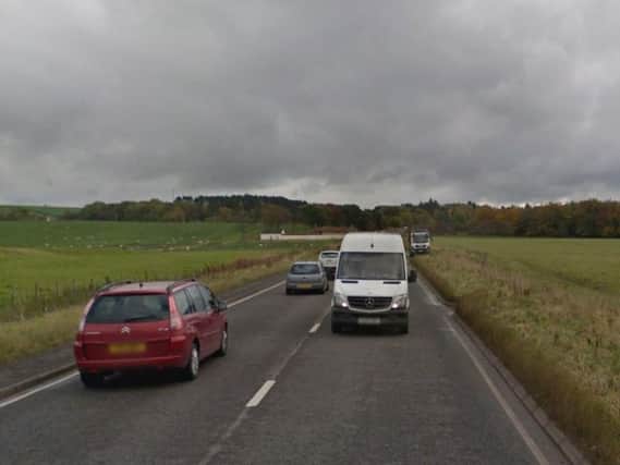The collision occurred on the A73 near Lanark.