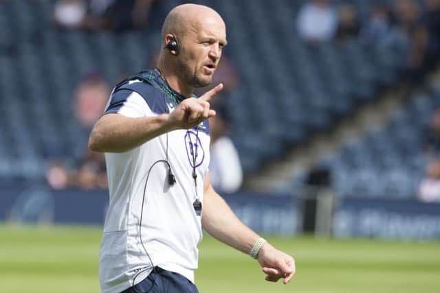 Scotland coach Gregor Townsend is relishing the historic trip to Georgia. Picture: Ian Rutherford/PA Wire