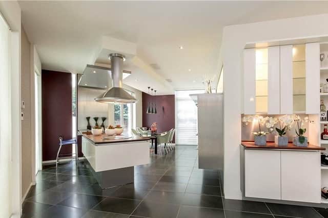 The Poggenpohl kitchen with Tepanyaki is any budding chef's ideal room.