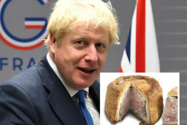 Boris Johnson's claims over Melton Mowbray pork pies exports have been called into question. Picture: PA