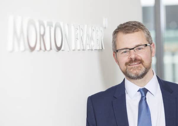 Chris Harte is the chief executive of Morton Fraser LLP. Picture: Contributed