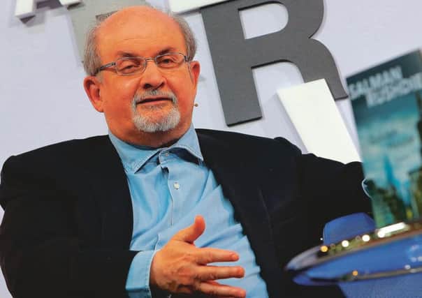 Salman Rushdie PIC: Hannelore Foerster