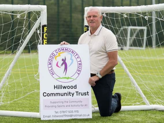 Rangers star Ian Durrant has backed an ambitious plan to build a state-of-the-art facility at Hillwood Park in Priesthill.