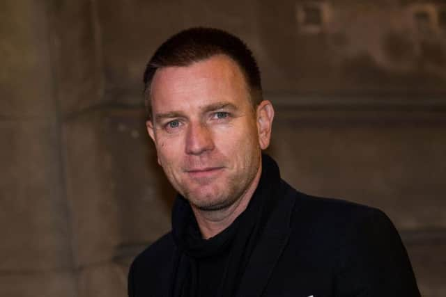 Ewan McGregor in Edinburgh. (Picture: Ian Georgeson)