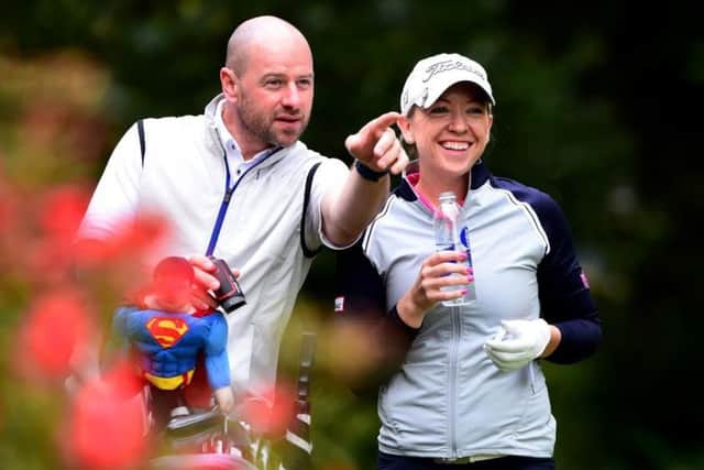 Heather MacRae will team up with friend and fellow Scot Craig Lee in the Fourball event. Picture: Richard Martin-Roberts/Getty