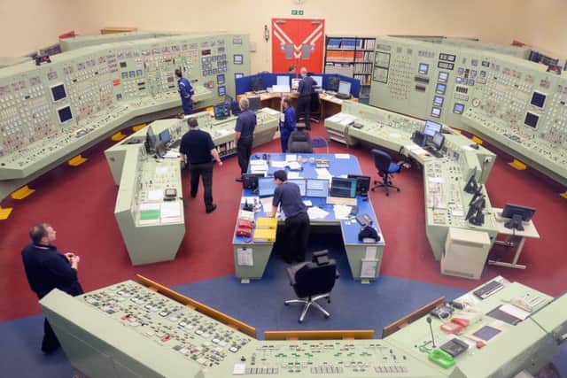 Hunterston B control room.  (Photo by Jeff J Mitchell/Getty Images)