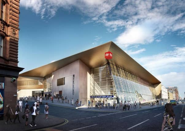 An artist's impression of the new building.