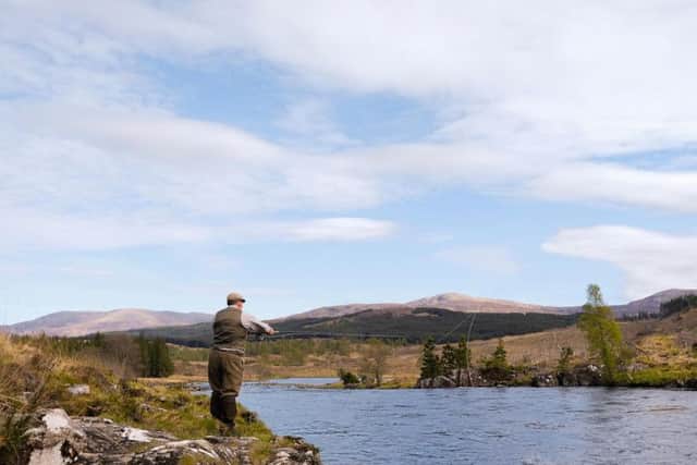 The estate boasts 1,200 acres of woodland and 'extensive'fishingprivileges. Picture: Sam Bowles.