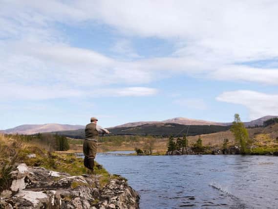 The estate boasts 1,200 acres of woodland and 'extensive'fishingprivileges. Picture: Sam Bowles.