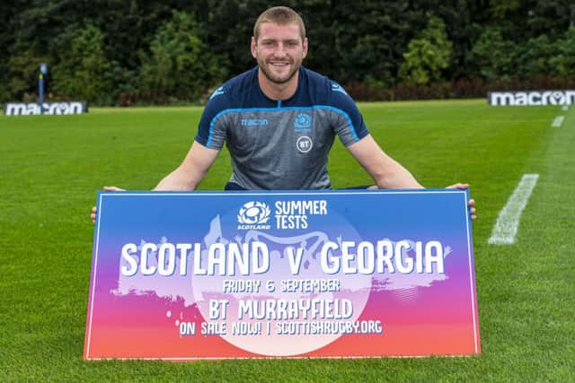 Finn Russell is focused on driving the Scotland attack as they prepare for the Georgia double-header in their final World Cup warm-up games. Picture: Bill Murray/SNS