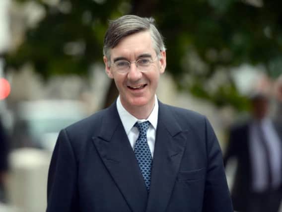 Jacob Rees-Mogg met the Queen in Aberdeenshire.
