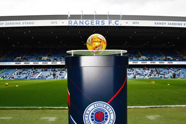 Club 1872 have backed Rangers' stance on sectarian singing among the support. Picture: SNS