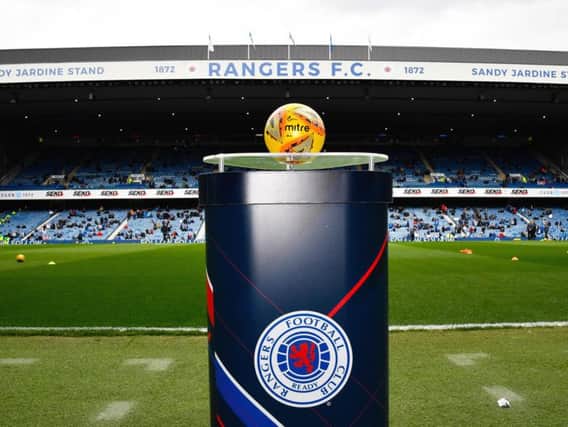 Club 1872 have backed Rangers' stance on sectarian singing among the support. Picture: SNS