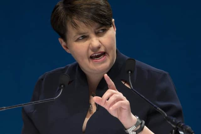 Ruth Davidson. Picture: Jane Barlow/PA