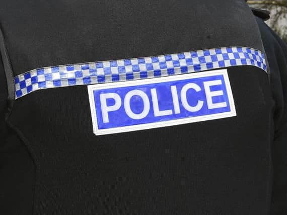 Officers thanked members of the public who stopped to help the man. Picture: TSPL