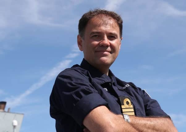 Commodore Steve Moorhouse. Picture: PA