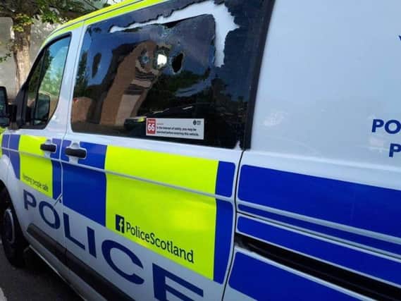 Police made the seizure in Bellshill